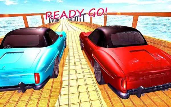 Grand Mega Ramp Car Stunts 2019 Game screenshot 1