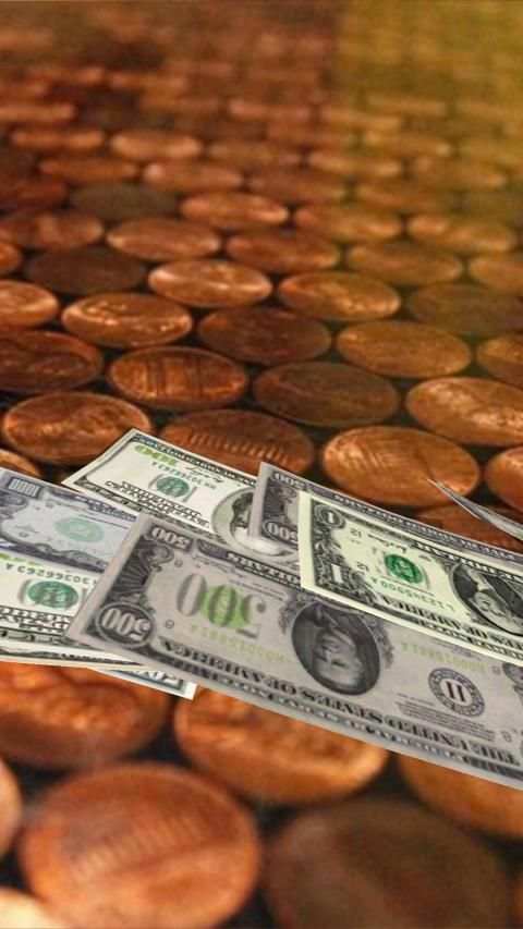 Falling Money 3D Live Wallpaper स्क्रीनशॉट 17