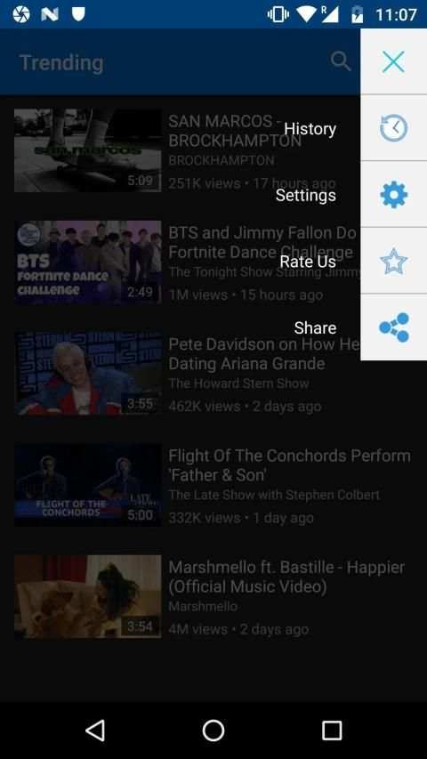 Smart mTube VIDEO Player स्क्रीनशॉट 1