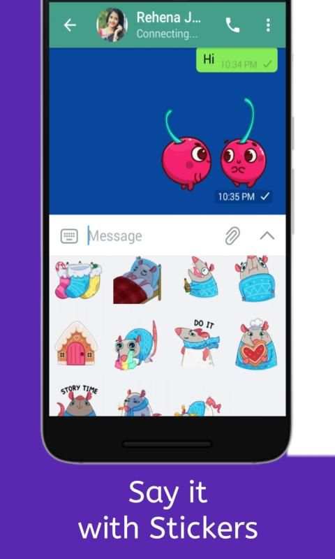 Messenger 2020 - Text & Video Chats free screenshot 2