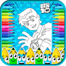 ikon Drawing Ben Ten : Aliens Coloring Pages For All