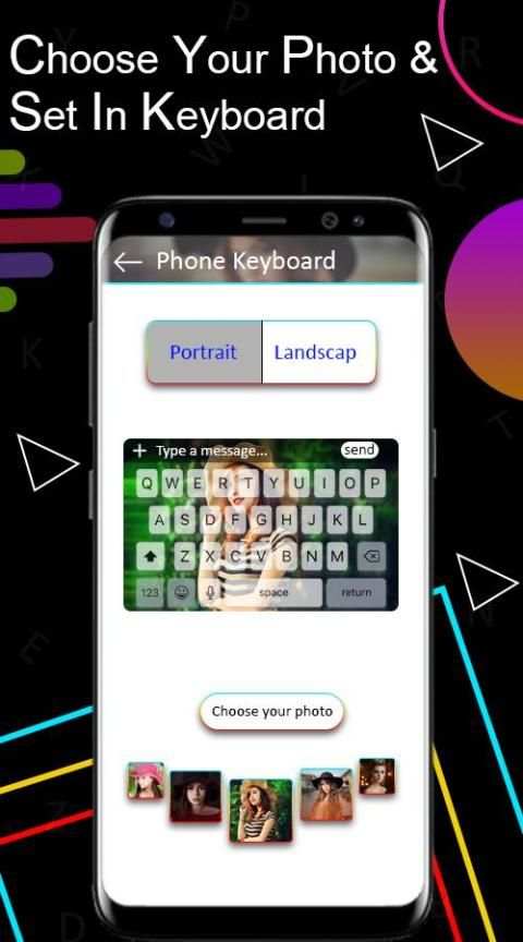 My Photo Keyboard स्क्रीनशॉट 3