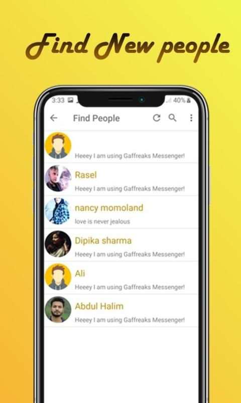 Gaffreaks Messenger screenshot 3