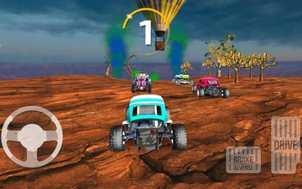 4x4 Dirt Racing - Offroad Dunes Rally Car Race 3D स्क्रीनशॉट 2