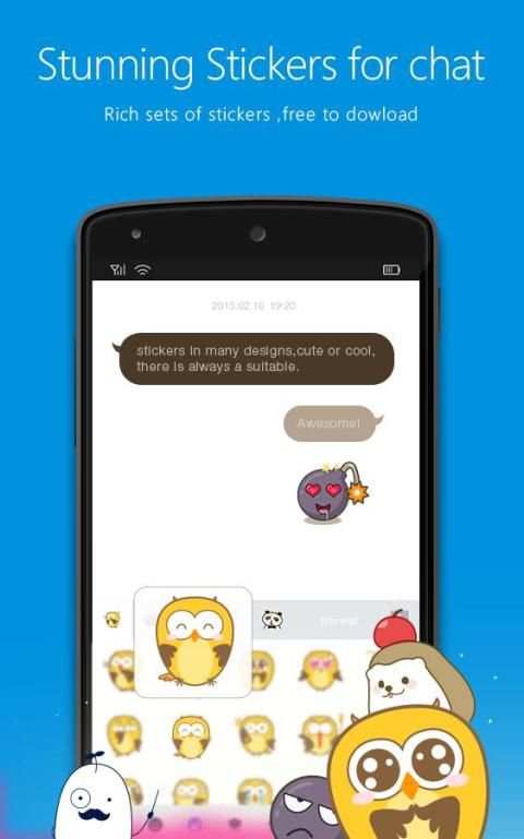 Flash Keyboard Emoji screenshot 3