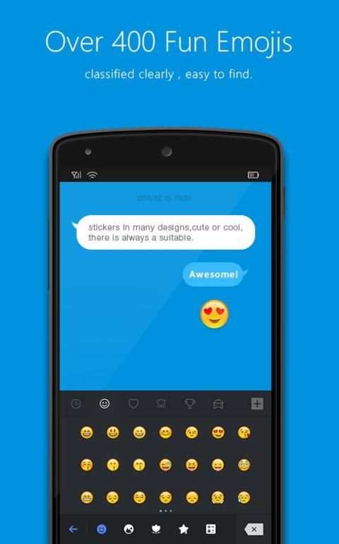 Flash Keyboard Emoji screenshot 4