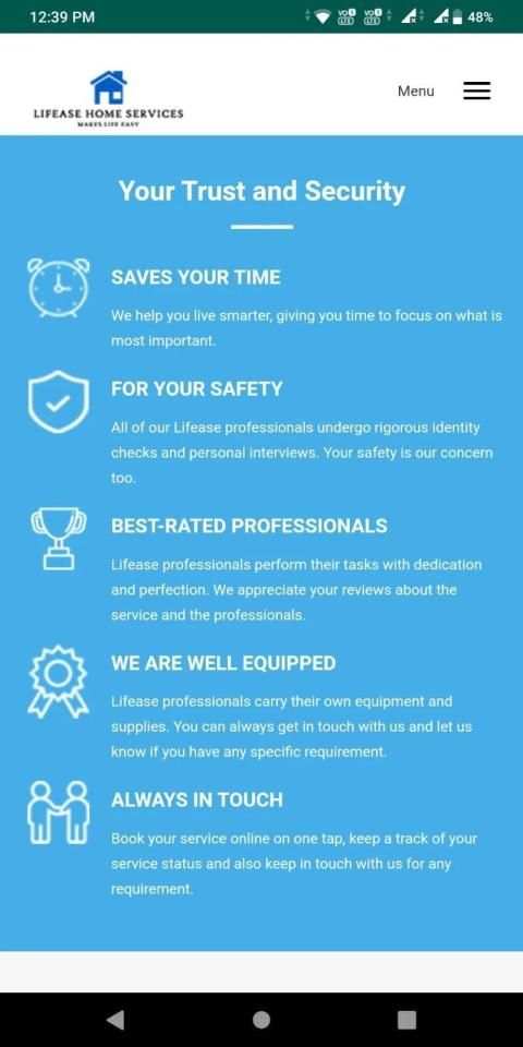 Lifease Home Services screenshot 5