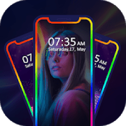 ikon Colorful Border Light with my photo