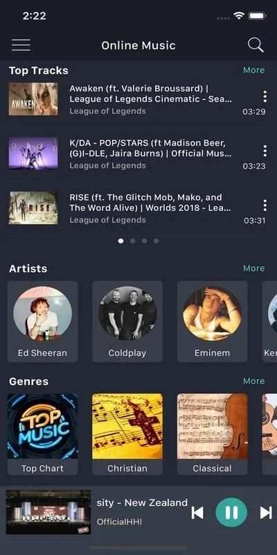 Music Player - MP3 Player स्क्रीनशॉट 3