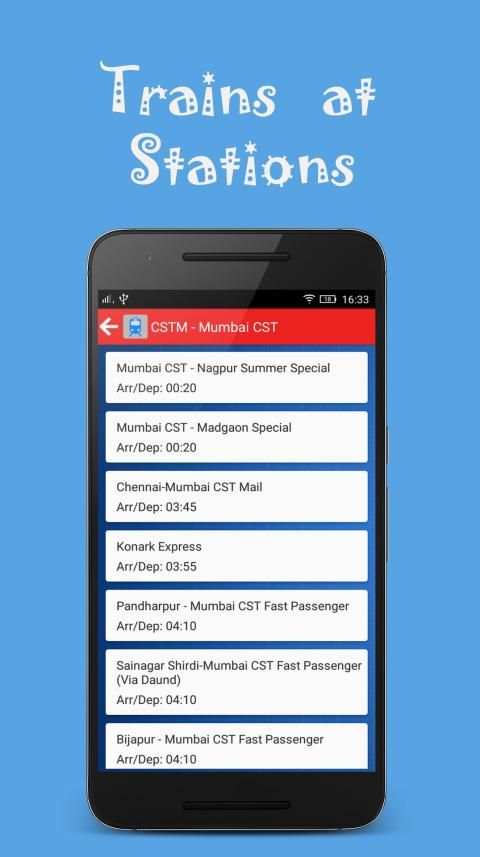 Indian Rail Offline Time Table screenshot 8