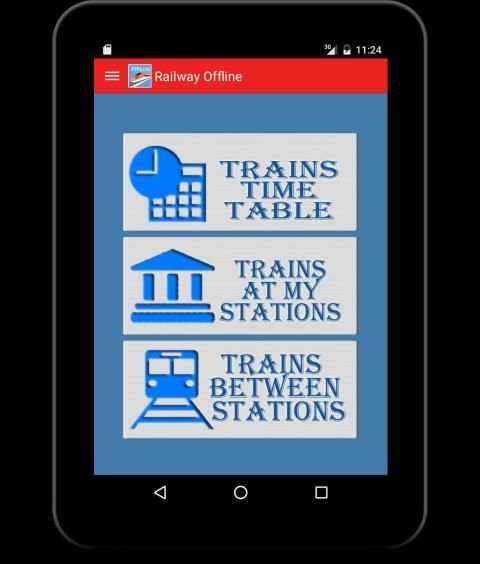 Indian Rail Offline Time Table screenshot 4