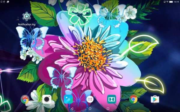 Abstract Flower Live Wallpaper screenshot 5