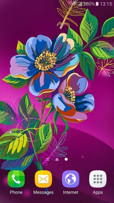 Abstract Flower Live Wallpaper screenshot 12