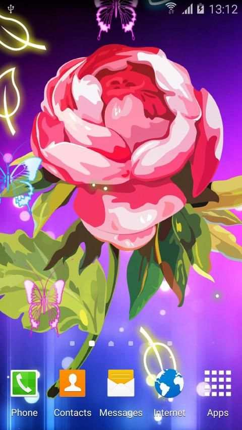 Abstract Flower Live Wallpaper screenshot 15