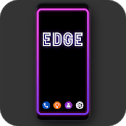 Edge Notification Lighting - Rounded Corner आइकन