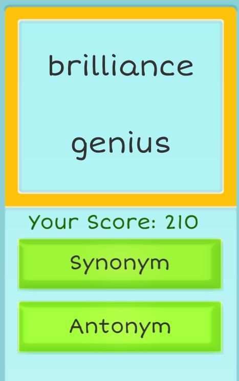 Synonym Antonym screenshot 2