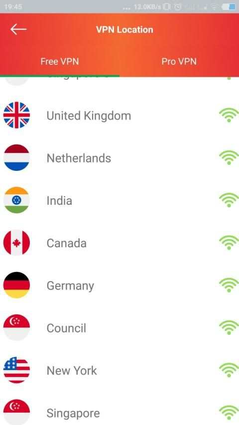 Hyper VPN - Free VPN Proxy Fast & Unlimited VPN screenshot 2