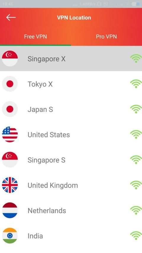 Hyper VPN - Free VPN Proxy Fast & Unlimited VPN screenshot 1