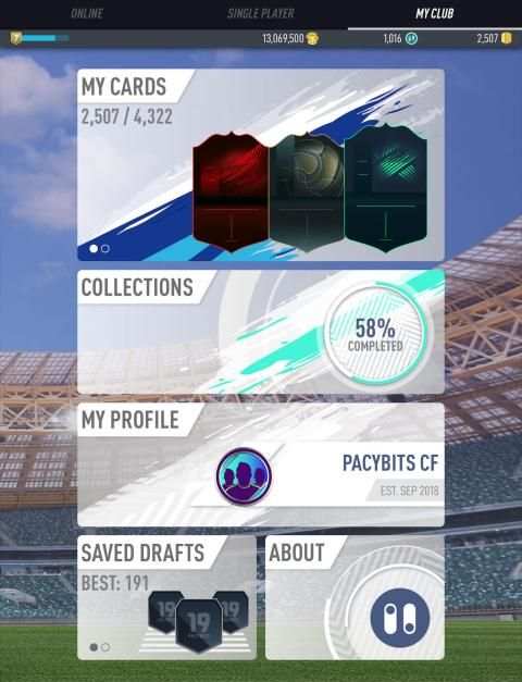 PACYBITS FUT 19 स्क्रीनशॉट 5