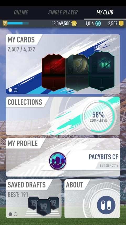 PACYBITS FUT 19 स्क्रीनशॉट 12
