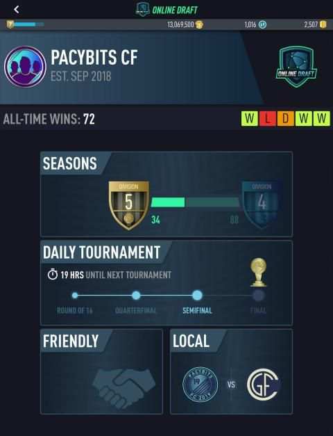 PACYBITS FUT 19 स्क्रीनशॉट 3