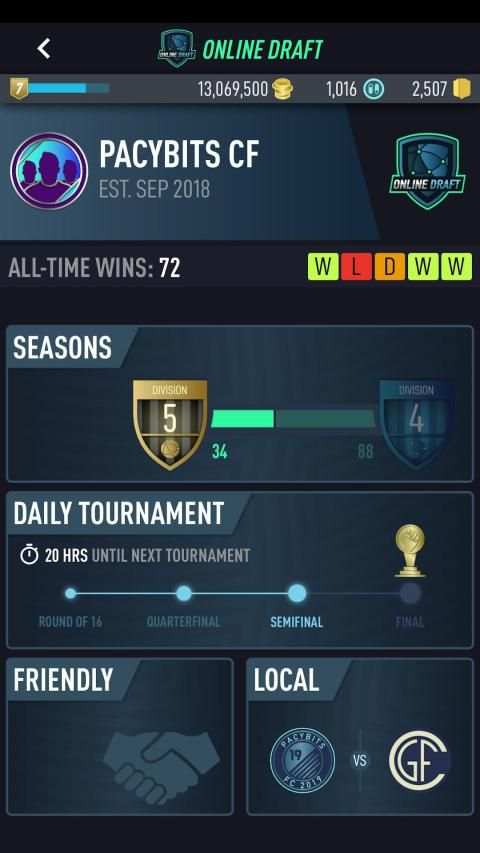 PACYBITS FUT 19 स्क्रीनशॉट 10
