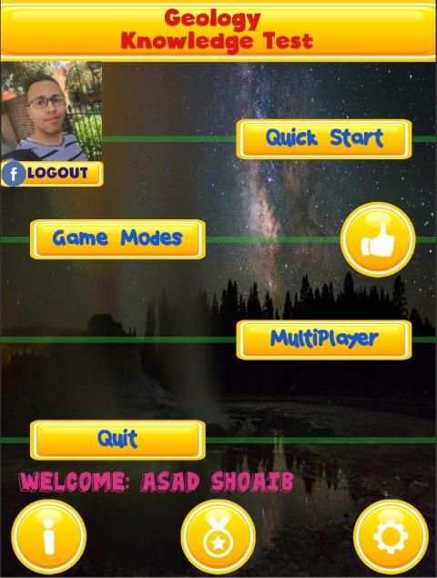 Geology knowledge test screenshot 3