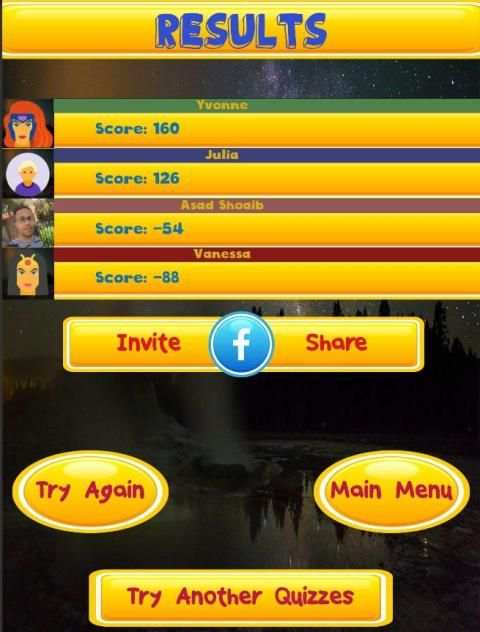 Geology knowledge test screenshot 1