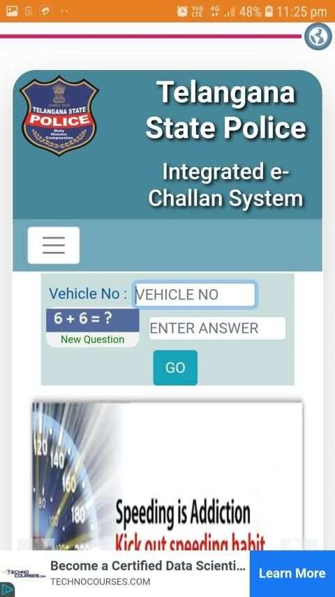 Telangana echallan स्क्रीनशॉट 4