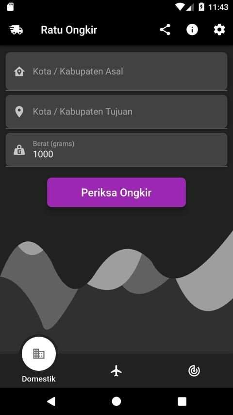 Ratu Ongkir - Ongkos Kirim dan Cek Resi screenshot 1