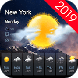 Weather Radar - Weather Forecast: Today &amp; Tomorrow आइकन