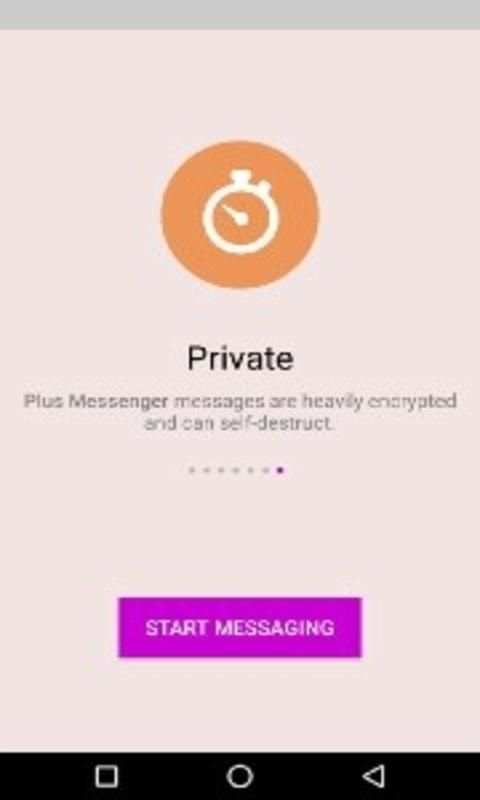 Plus Messenger screenshot 1