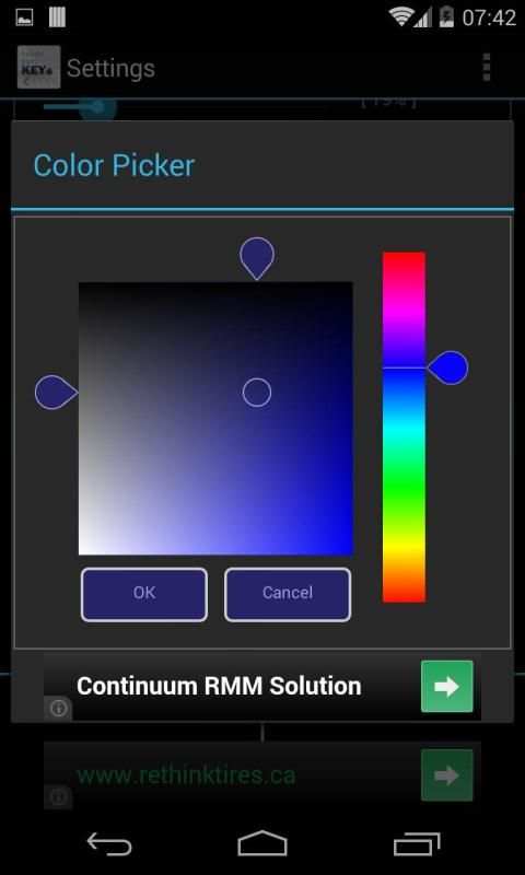 Handy Soft Keys - Navigation Bar screenshot 1