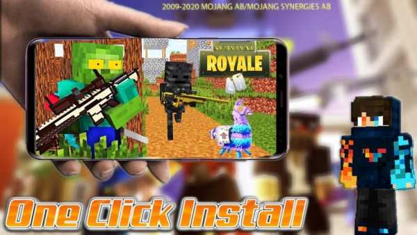 Survival Royale Mods - New Battle Map For PE screenshot 4