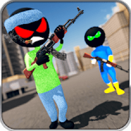 ikon StickMan Army Counter Terrorist FPS Shooting Game