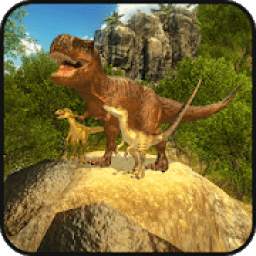 Wild dinosaur family world adventure simulator