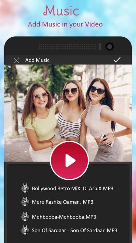 Beauty Video - Music Video Maker-Magic Video स्क्रीनशॉट 10