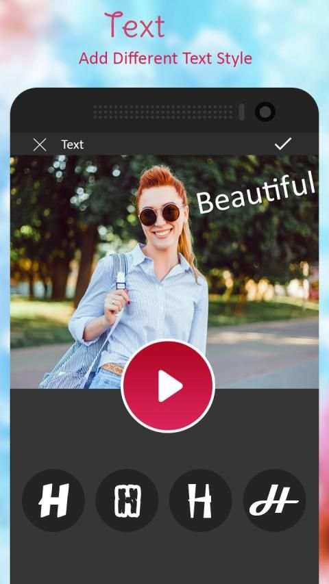Beauty Video - Music Video Maker-Magic Video स्क्रीनशॉट 4