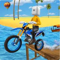 Stickman Water Surfer Bike Racing