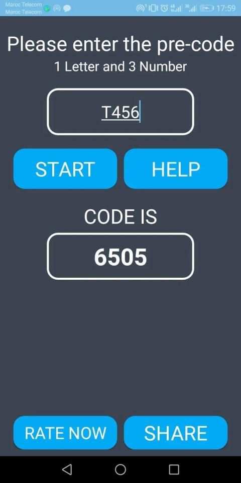 Radio code generator for renault screenshot 4
