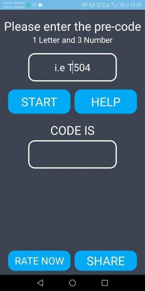 Radio code generator for renault screenshot 2