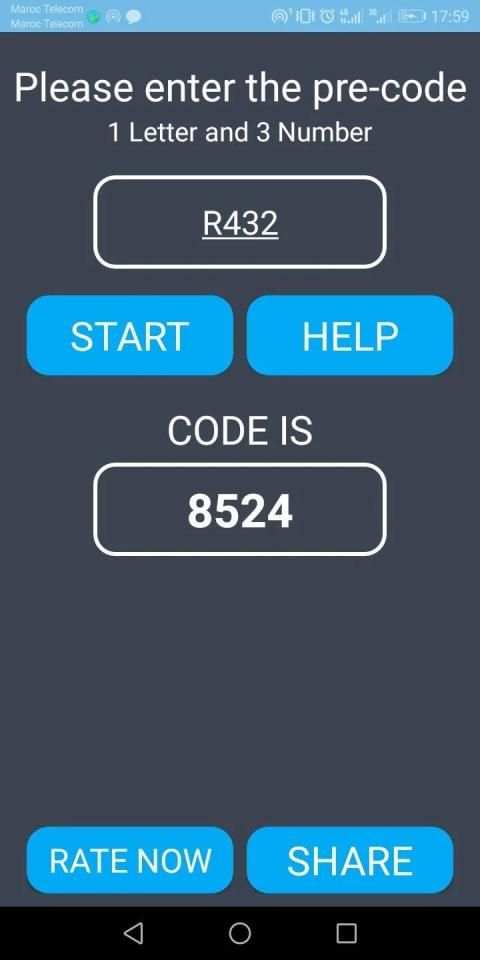 Radio code generator for renault स्क्रीनशॉट 3