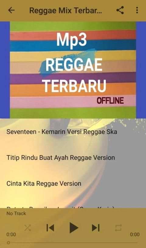 reggae mix terbaru offline screenshot 6