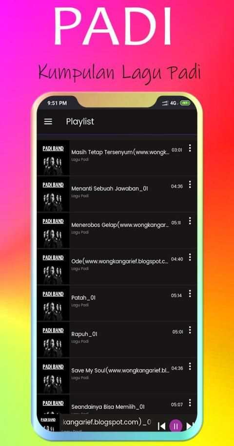 Lagu Padi Band Mp3 screenshot 1
