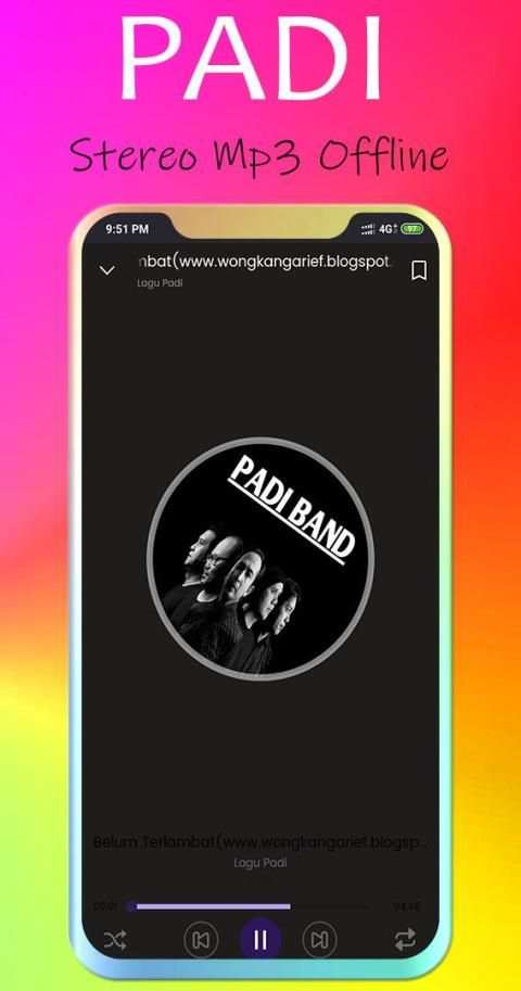 Lagu Padi Band Mp3 screenshot 4