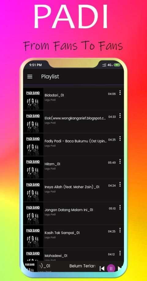 Lagu Padi Band Mp3 screenshot 2