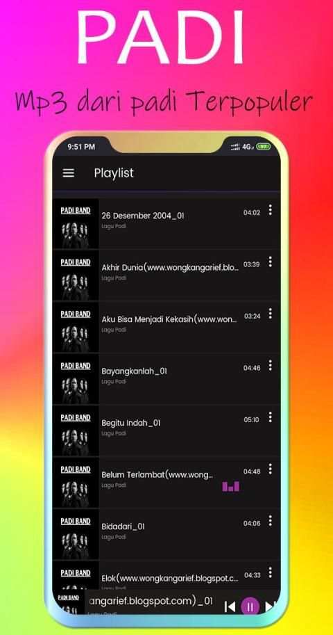 Lagu Padi Band Mp3 screenshot 3