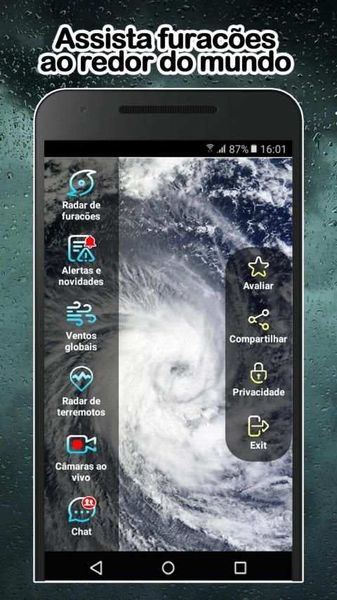 Furacões e Tempestades no mundo screenshot 1