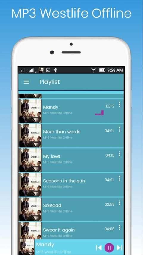 Best MP3 Westlife Offline | Dazkha Studio screenshot 1