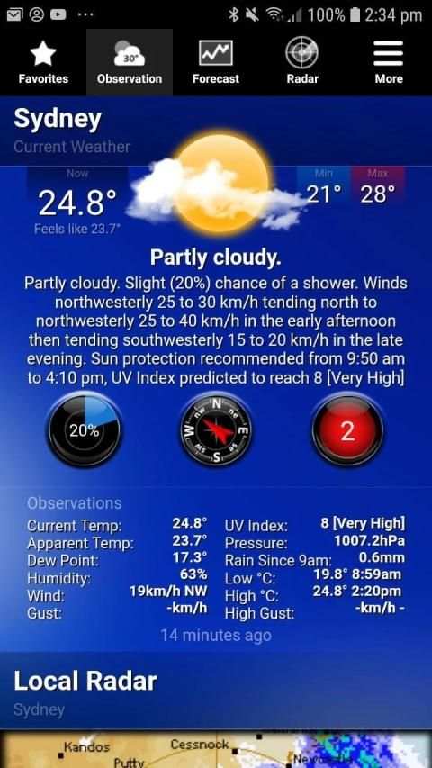 AUS Weather screenshot 30